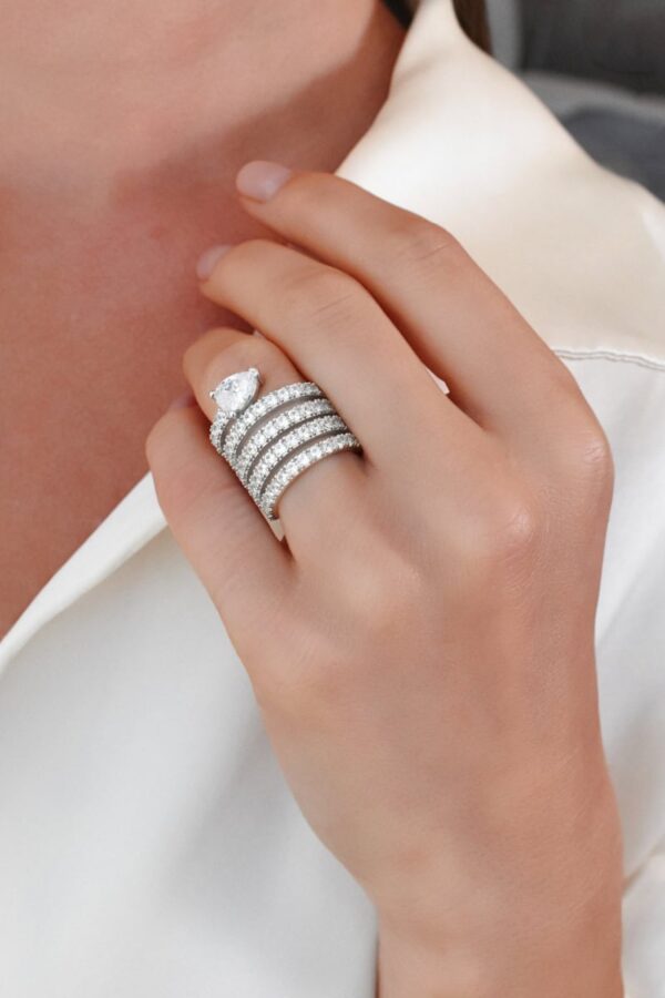 Deborah Spiral Ring