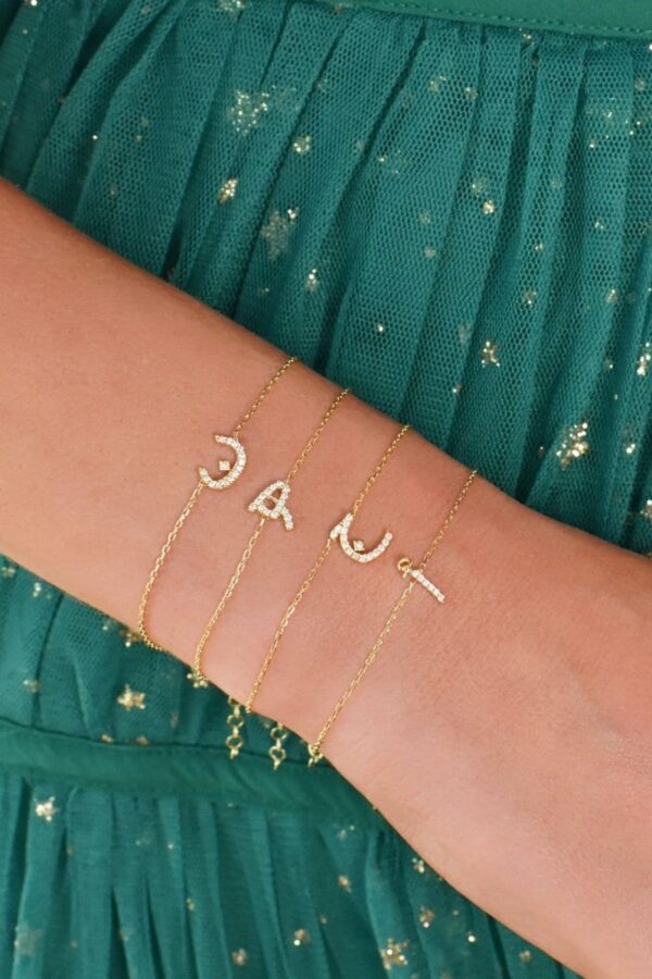 Luca Initial Bracelet